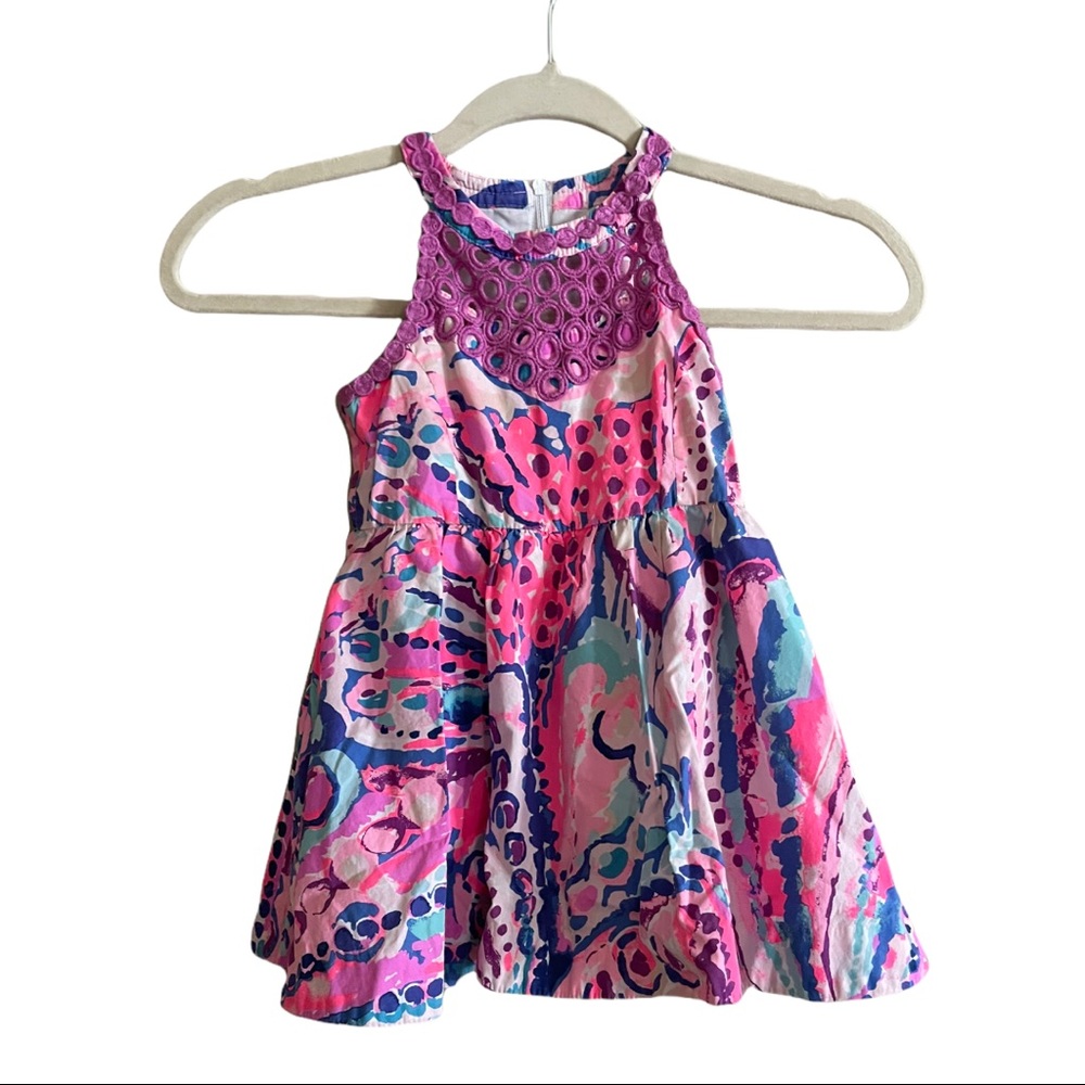 Lilly Pulitzer Girls Kinley Dress Size 3